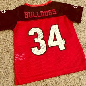 2T UGA Georgia Bulldogs 34 Football Jersey